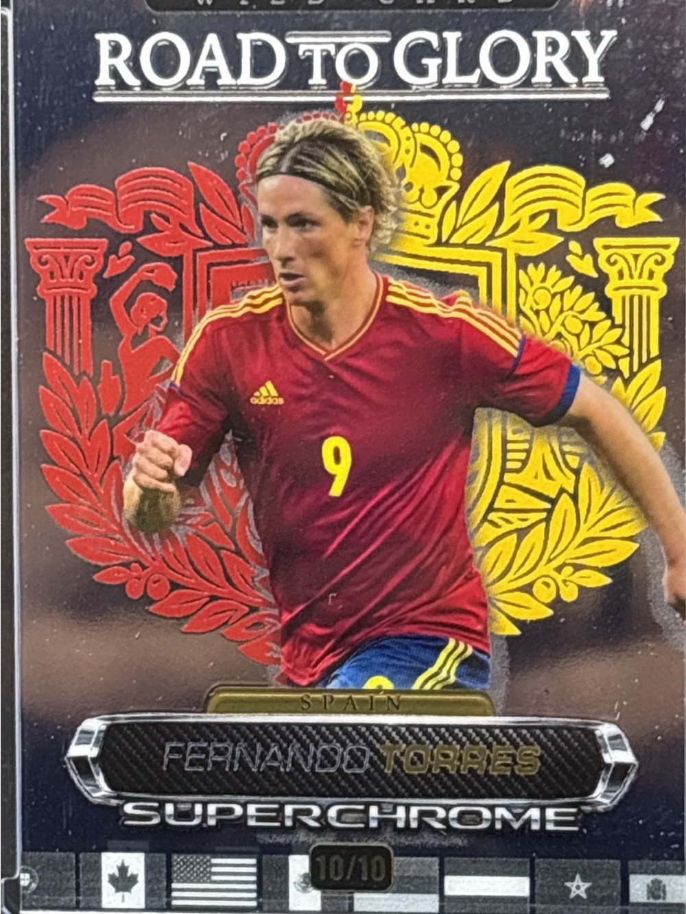 Wild Card Superchrome Fernando Torres Trading Card - LE 10/10